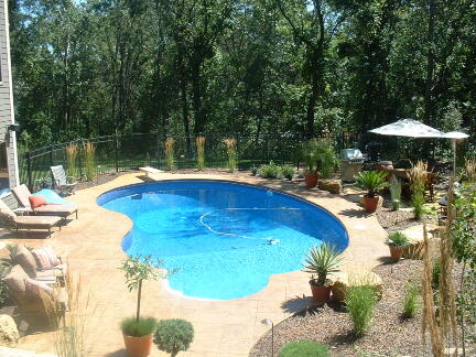 lerfald landscaping | Pool landscaping | natural stone | design nd planning